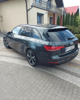 Audi A4 cena 68500 przebieg: 114000, rok produkcji 2017 z Praszka małe 56